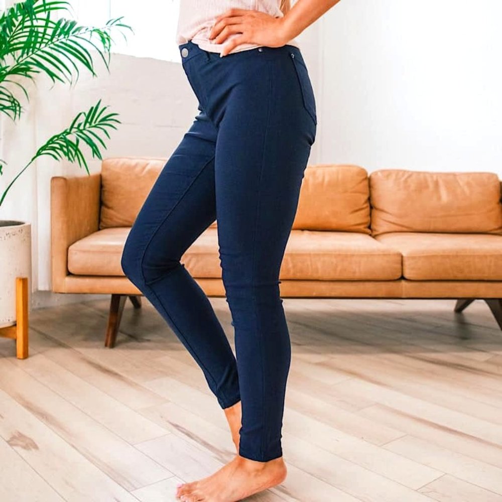 YMI Brand - Women's Hyperstretch Forever Color Pants